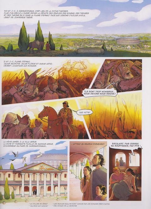 Aperçu de l'album Tours tome 1 - De Saint-Martin aux Guerres de Religion