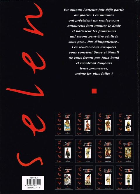 Aperçu de l'album Selen en BD tome 12 - Les Rendez-vous du Plaisir
