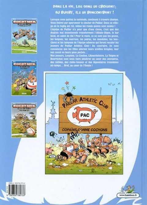 Aperçu de l'album Les Rugbymen tome 3 - On n'est pas Venus pour Etre Là