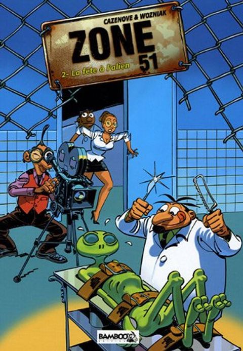 Couverture de l'album La fête à l'alien