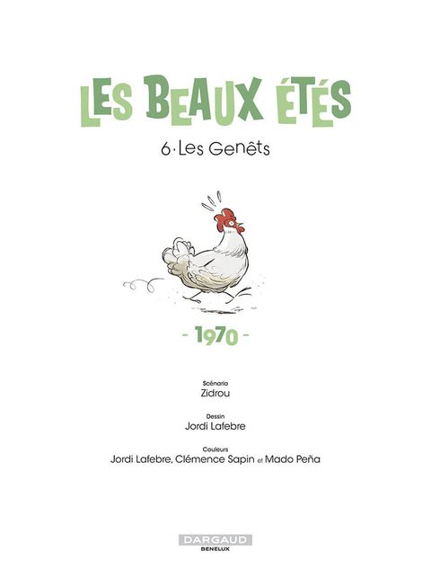 Aperçu de l'album Les beaux étés tome 6 - Les Genêts