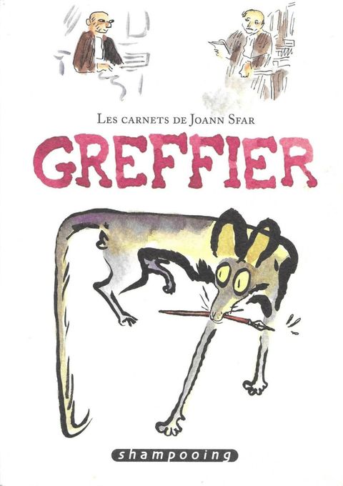 Couverture de l'album Les Carnets de Joann Sfar tome 6 - Greffier