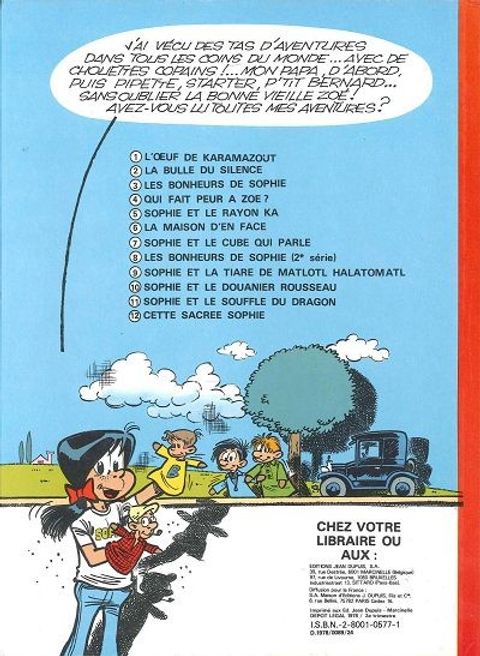Aperçu de l'album Sophie tome 13 - Les Quatre Saisons