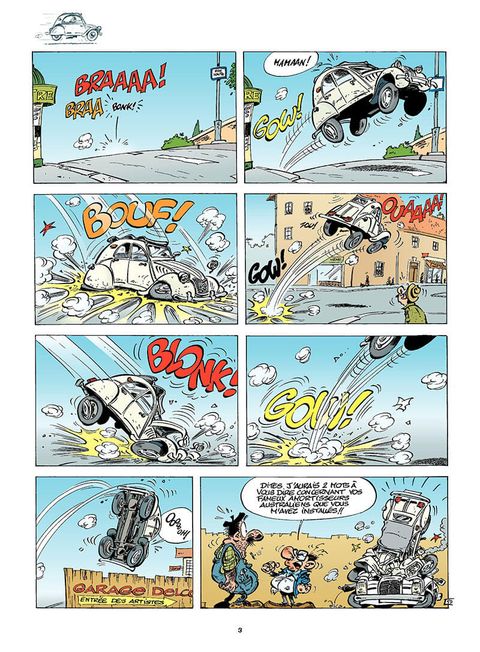 Aperçu de l'album Les Damnés de la Route tome 2 - L'Homme qui Murmurait à l'Oreille des 2 Chevaux
