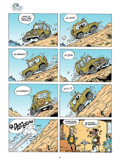 Aperçu de l'album Les Damnés de la Route tome 2 - L'Homme qui Murmurait à l'Oreille des 2 Chevaux