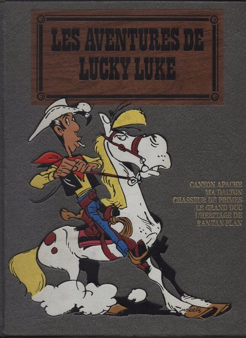 Couverture de l'album Canyon Apache - Ma Dalton - Chasseur de primes - Le grand Duc - L’héritage de Ran Tan Plan