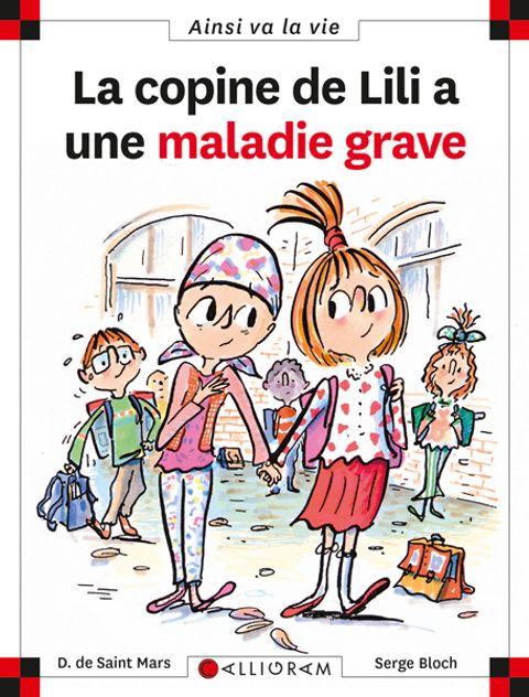 Couverture de l'album La copine de Lili a une maladie grave