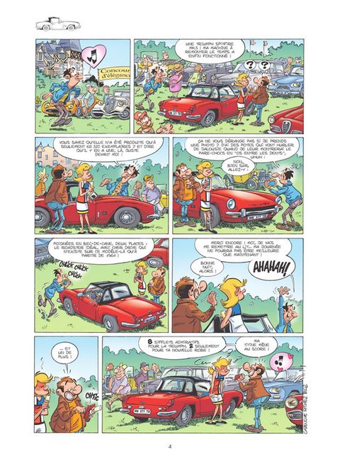 Aperçu de l'album Les fondus des voitures de collection tome 1