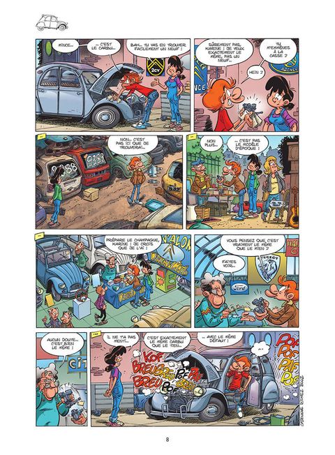 Aperçu de l'album Les fondus des voitures de collection tome 1