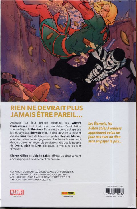 Aperçu de l'album A.X.E.: Judgment Day tome 3 - A.X.E.: Judgment Day 3/3