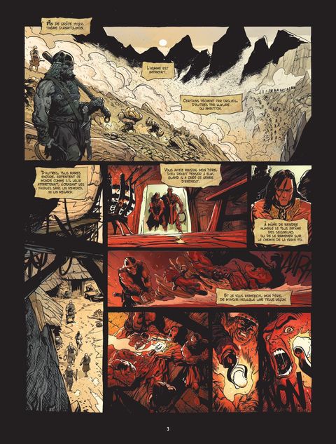Aperçu de l'album Ira Dei tome 1 - L'or des Caïds