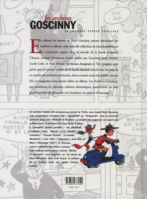 Aperçu de l'album Goscinny (Les Archives) tome 1 - Le Journal de Tintin 1956-1961