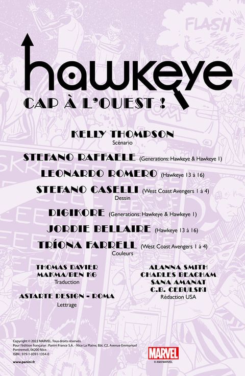 Aperçu de l'album Marvel Next Gen  - Marvel Next Gen - Hawkeye T02