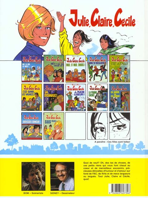 Aperçu de l'album Julie, Claire, Cécile tome 6 - C'est quand les Vacances ?