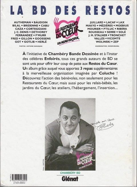 Aperçu de l'album La Bd des Restos du Cœur