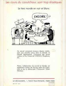 Aperçu 2 de l'album Plantu (Recueil annuel du Monde) tome 1982 - Les cours du caoutchouc sont trop élastiques