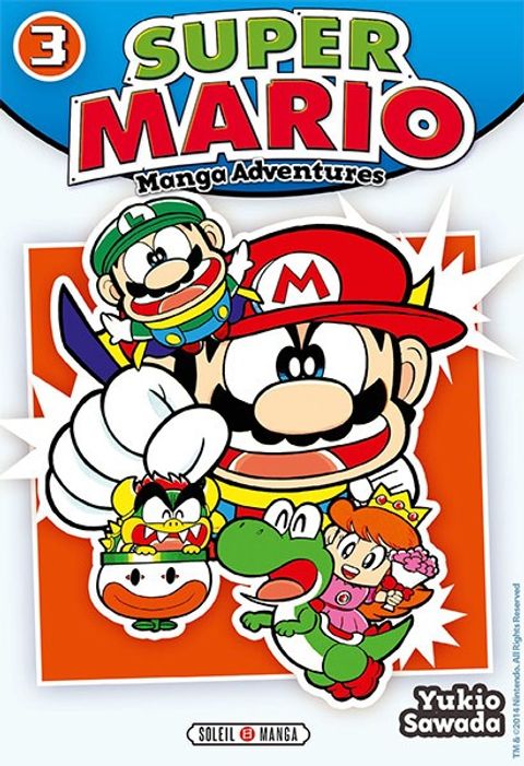 Couverture de l'album Super Mario - Manga Adventures