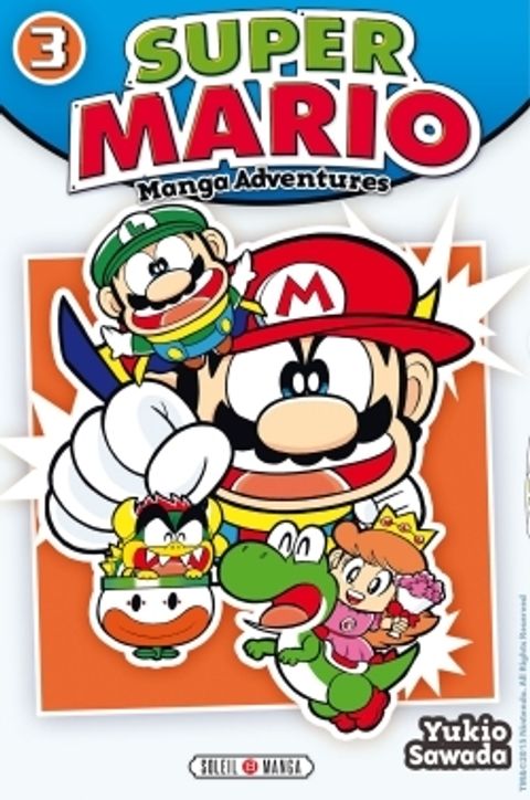 Couverture de l'album Super Mario - Manga Adventures