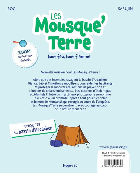 Aperçu de l'album Les mousque'terre tome 4 - Et le monstre des égouts 