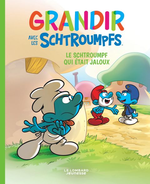 Couverture de l'album Le schtroumpf qui était jaloux