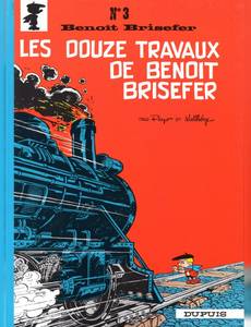 Couverture de l'album Les douze travaux de Benoît Brisefer
