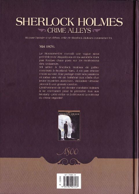 Aperçu de l'album Sherlock Holmes - Crime Alleys tome 1 - Le Premier Problème