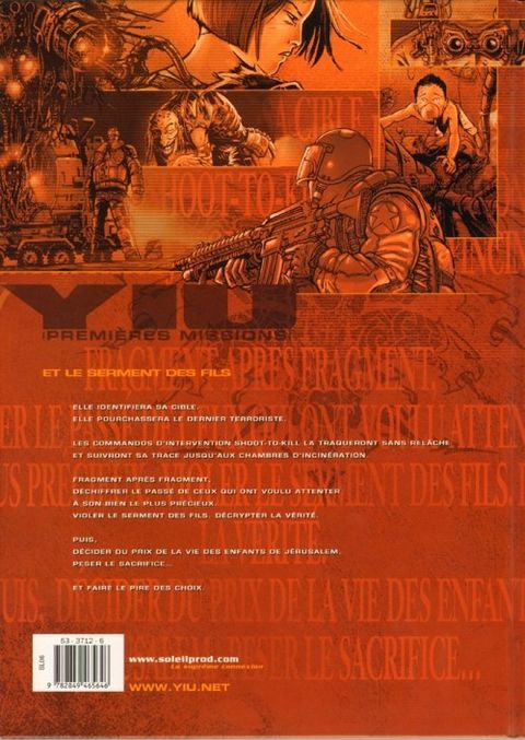 Aperçu de l'album Yiu - Premières Missions tome 4 - Le Serment des Fils