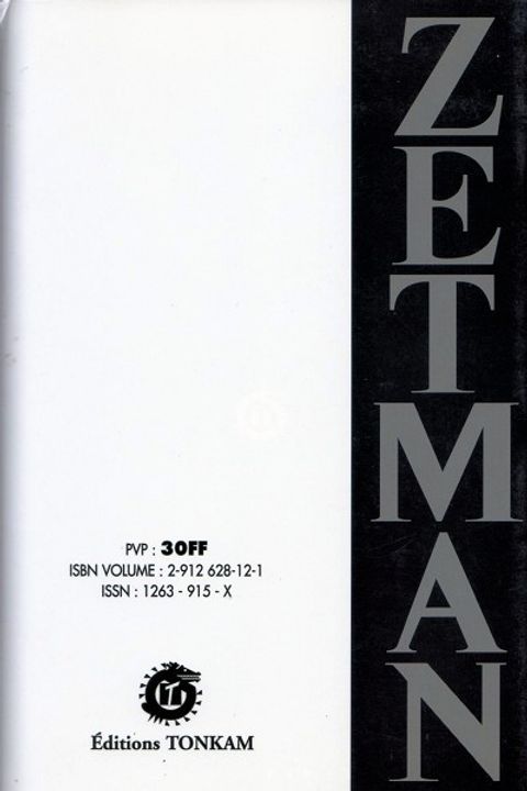 Aperçu de l'album Zetman (recueil)
