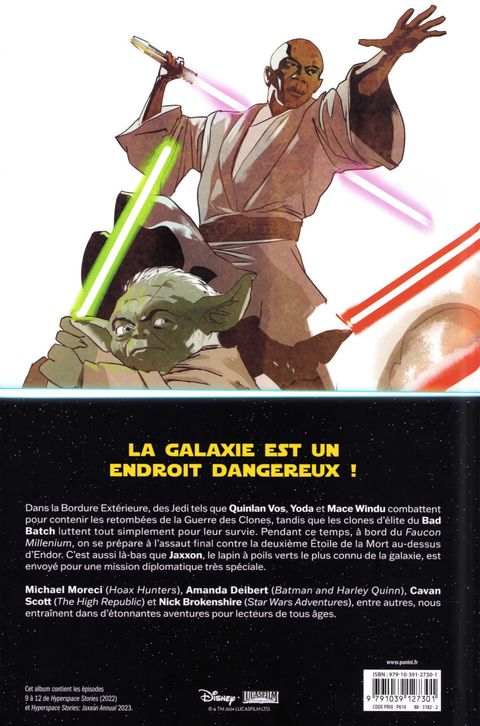 Aperçu de l'album Star Wars : Histoires de l'Hyperespace tome 3 - Ombre et lumière