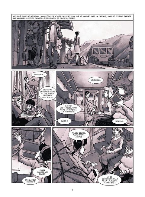 Aperçu de l'album Une vie avec Alexandra David-Néel tome 3