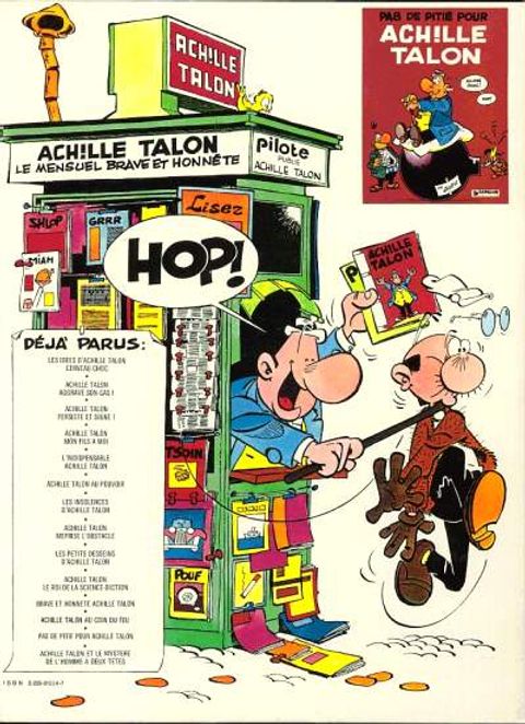 Aperçu de l'album Achille Talon tome 14 - Achille Talon et le Mystère de l'Homme A Deux Têtes