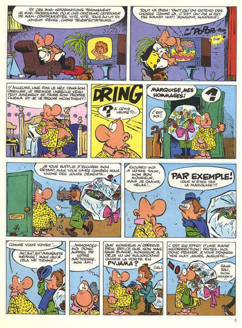 Aperçu de l'album Achille Talon tome 14 - Achille Talon et le Mystère de l'Homme A Deux Têtes