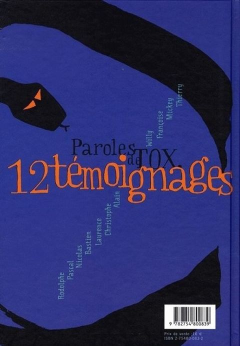 Aperçu de l'album Paroles de... (BD Boum) tome 5 - Paroles de tox