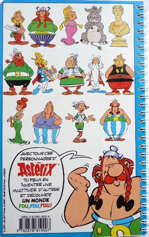 Aperçu de l'album Astérix - Livre-jeux tome 1991 - Le Monde fou fou fou d´Astérix