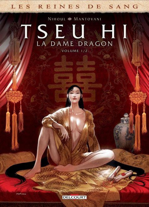 Couverture de l'album Les Reines de Sang - Tseu Hi, la Dame Dragon
