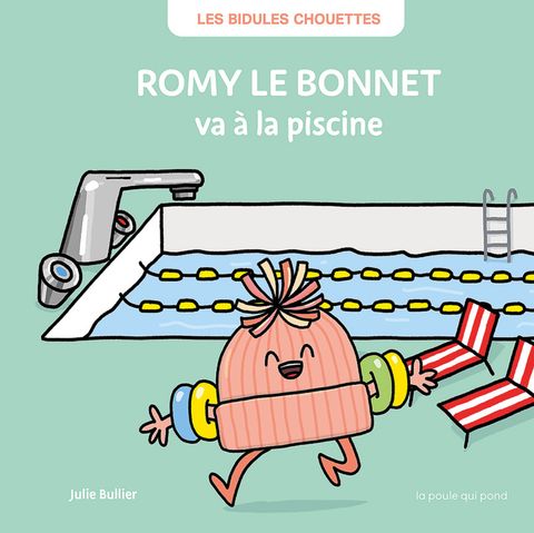 Couverture de l'album ROMY LE BONNET VA A LA PISCINE