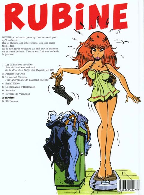 Aperçu de l'album Rubine tome 7 - Devoirs de vacances