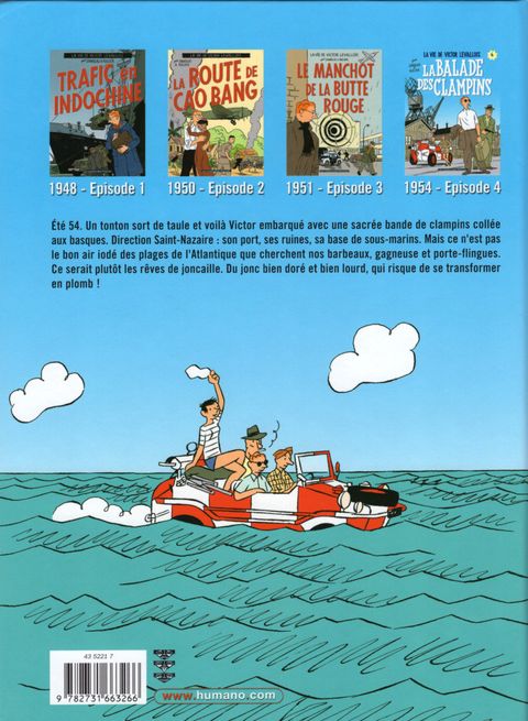 Aperçu de l'album La Vie de Victor Levallois tome 4 - La Ballade des Clampins