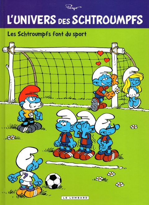 Couverture de l'album Les schtroumpfs font du sport