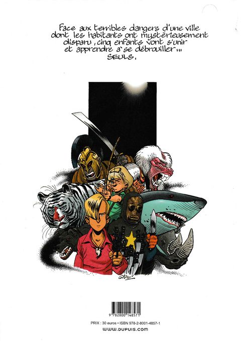 Aperçu de l'album Seuls tome 1 - Tome 1 à 5
