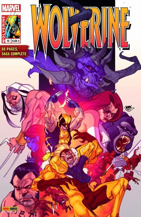 Couverture de l'album Wolverine  - Kiosque mensuel V3 (2012 - 2013)