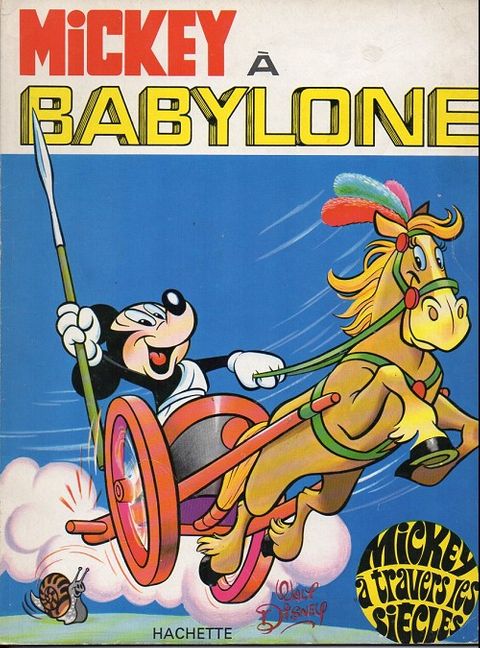 Couverture de l'album Mickey à Babylone