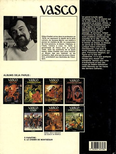 Aperçu de l'album Vasco tome 7 - Le diable et le cathare