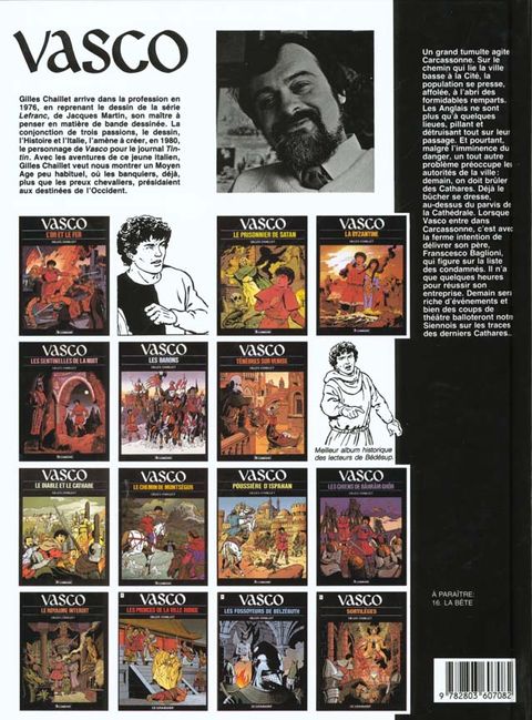 Aperçu de l'album Vasco tome 7 - Le diable et le cathare