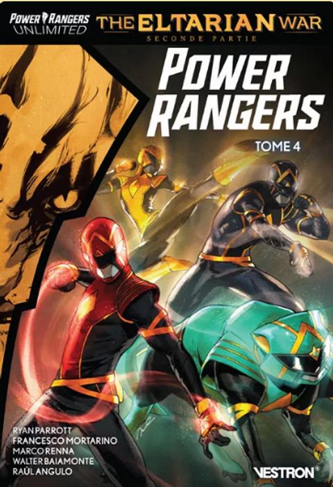 Couverture de l'album Eltarian War 2e Partie - Power Rangers T4