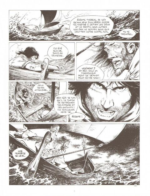 Aperçu de l'album Thorgal (Saga) tome 4 - De Givre et de Feu