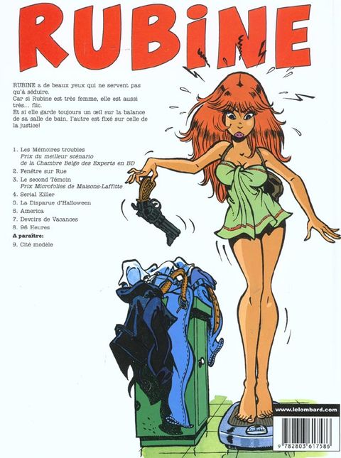 Aperçu de l'album Rubine tome 8 - 96 Heures