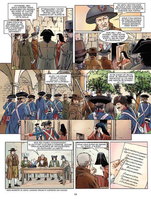 Aperçu de l'album Les carmélites de Compiègne - Martyres de la révolution