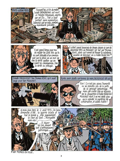 Aperçu de l'album Adèle Blanc-Sec tome 5 - Le Secret de la Salamandre