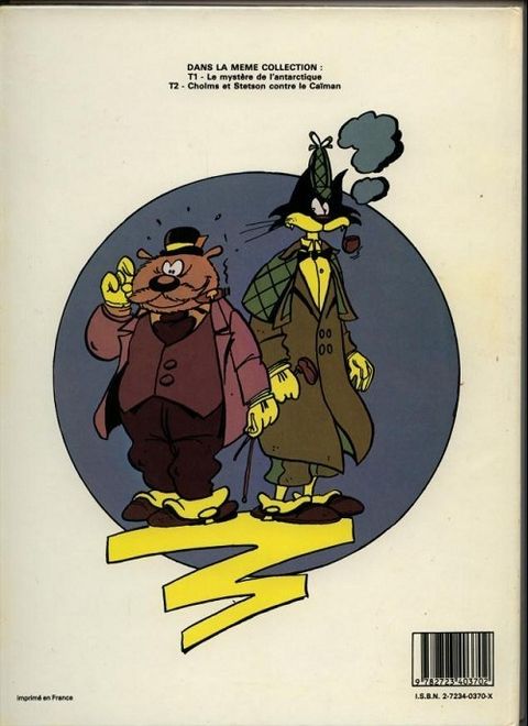 Aperçu de l'album Cholms et Stetson tome 2 - Cholms et Stetson Contre le Caïman